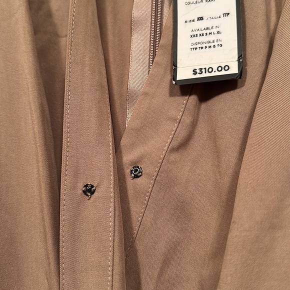 BNWT BCBG Khaki Beige Jumpsuit XXS - Picture 6 of 8